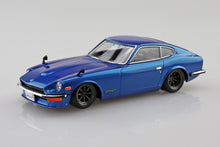 Load image into Gallery viewer, Aoshima Snap Kit 1/32 Nissan S30 Fairlady Custom Blue Metalic #15CU-BE 20003'