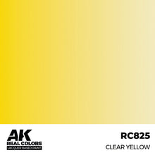 Load image into Gallery viewer, AK Interactive RC825 Real Colors Clear Yellow 17ml