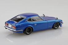 Load image into Gallery viewer, Aoshima Snap Kit 1/32 Nissan S30 Fairlady Custom Blue Metalic #15CU-BE 20003'