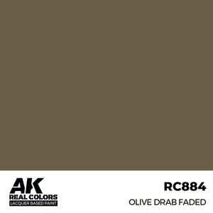 AK Interactive RC884 Real Colors Olive Drab Faded 17ml