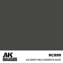 Load image into Gallery viewer, AK Interactive RC899 Real Colors US Army Helo Drab FS 34031 17ml