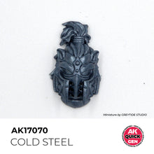 Load image into Gallery viewer, AK Interactive AK17070 Quick Gen Acrylic Cold Steel 18 ml