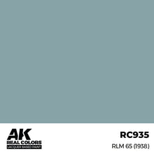 Load image into Gallery viewer, AK Interactive RC935 Real Colors RLM 65 (1938) 17ml