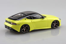 Load image into Gallery viewer, Aoshima Snap Kit 1/32 Nissan RZ34 Fairlady Custom Wheel Ikazuchi Yellow 17CU-IY 20004'