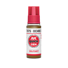 Load image into Gallery viewer, AK Interactive AK17075 Quick Gen Acrylic Ochre Green 18 ml