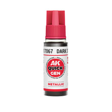 Load image into Gallery viewer, AK Interactive AK17067 Quick Gen Acrylic Dark Steel 18 ml