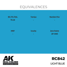 Load image into Gallery viewer, AK Interactive RC842 Real Colors Light Blue 17ml