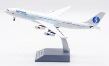 Load image into Gallery viewer, Inflight 1/200 Sabena Airbus A340-211 OO-SCX  w/ Stand LIMITED IF342SB0324