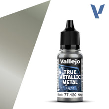 Load image into Gallery viewer, Vallejo True Metallic 77.120 Obsidian Black 18ml