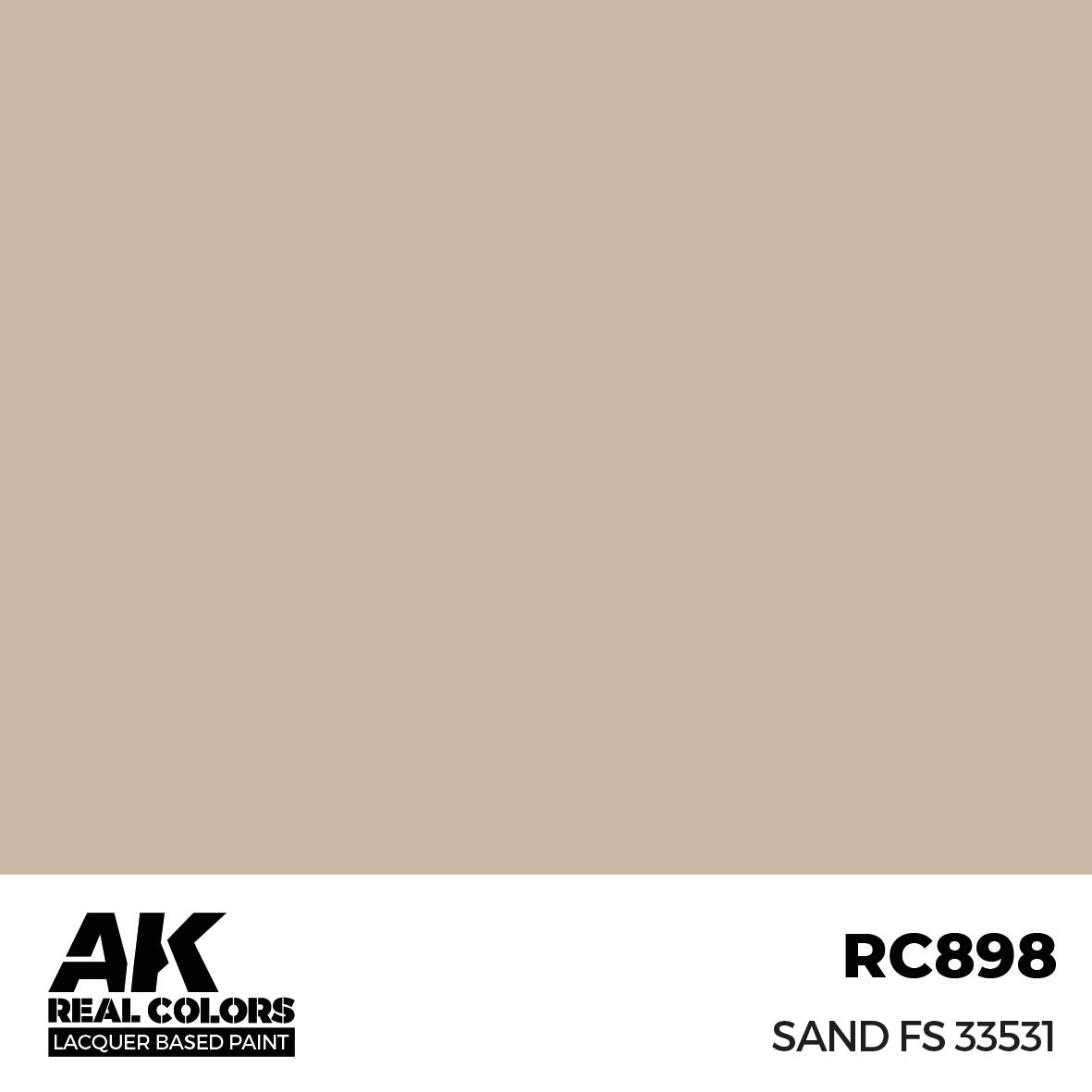 AK Interactive RC898 Real Colors Sand FS 33531 17ml – Burbank's