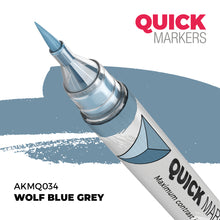 Load image into Gallery viewer, AK Interactive MQ034 Quick Marker Wolf Blue Grey