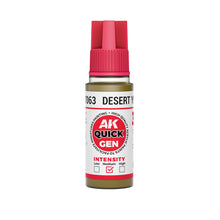 Load image into Gallery viewer, AK Interactive AK17063 Quick Gen Acrylic Desert Yellow 18 ml