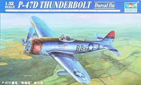 Trumpeter 1/32 US P-47D Thunderbolt Dorsal Fin 02264