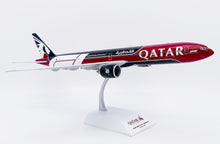 Load image into Gallery viewer, JC Wings 1/200 Qatar Airways Boeing B777-300ER Formula 1 XX20874