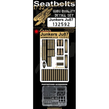Load image into Gallery viewer, HGW 1/32 German Junkers Ju87 Textile/Photoetch Seatbelts 132592'