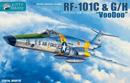 Kitty Hawk 1/48 US RF-101C & G/H Voodoo KH80116