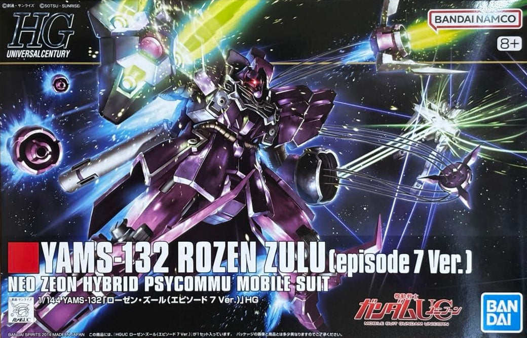 Bandai 1/144 HG #185 Yams-132 RoZen Zulu 