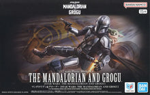 Load image into Gallery viewer, Bandai Star Wars 1/12  The Mandalorian and Grogu Figure Kit 5072538'