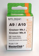 Load image into Gallery viewer, MasterClub 1/35 British A9 / A10 Cruiser Mk I, Cruiser Mk II Workable metal tracks MTL35241