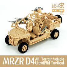 Load image into Gallery viewer, Magic Factory 1/35 US MZDR D4 UltraLight Tactical All-Terrain Vehicle Dual Combo 2005