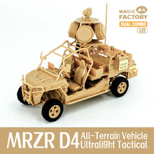 Load image into Gallery viewer, Magic Factory 1/35 US MZDR D4 UltraLight Tactical All-Terrain Vehicle Dual Combo 2005