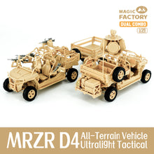 Load image into Gallery viewer, Magic Factory 1/35 US MZDR D4 UltraLight Tactical All-Terrain Vehicle Dual Combo 2005