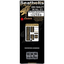 Load image into Gallery viewer, HGW 1/32 German Me2626A Textile/Photoetch Seatbelts 132560
