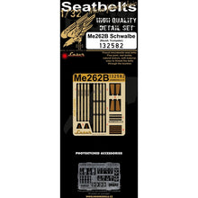 Load image into Gallery viewer, HGW 1/32 German Me2626B Textile/Photoetch Seatbelts 132582'
