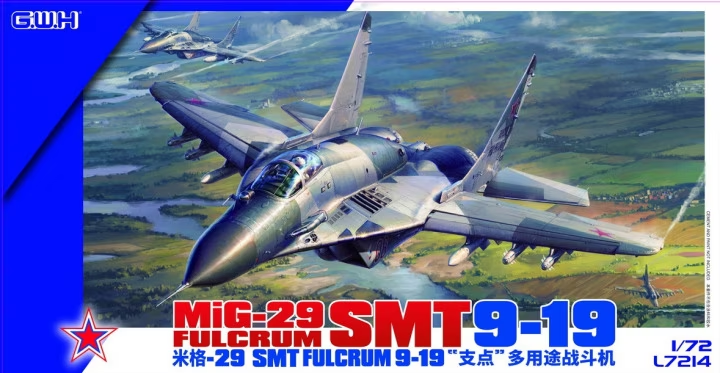 Great Wall Hobby 1/72 Russian MiG-29 Fulcrum SMT9-19 L7214