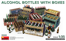 Load image into Gallery viewer, MiniArt 1/35 Alcohol Bottles with Boxes 35665