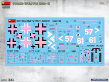 Load image into Gallery viewer, MiniArt 1/48 German Fw190D-11 Basic Kit 48072
