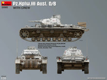 Load image into Gallery viewer, MiniArt 1/35 German PzKpfw.III Ausf. D/B w/ Crew 53085