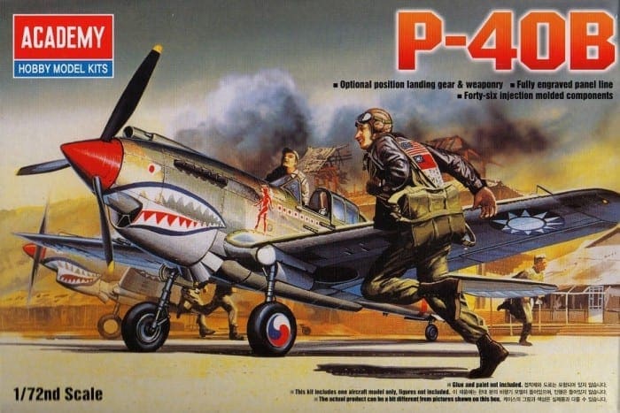 Academy 1/72 USAAF P-40B 12456