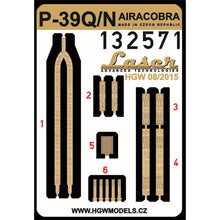Load image into Gallery viewer, HGW 1/32 US P-39Q/N AIracobra Microtextile/Photoetch Belts 132571'