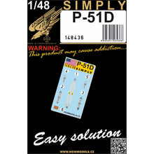 Load image into Gallery viewer, HGW 1/48 US P-51D Transfer Film Seatbelts 148436'