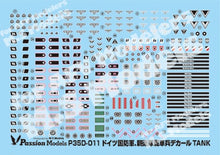 Load image into Gallery viewer, Passion Models German Tank Crew Decals P35D-011