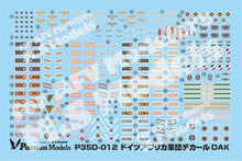 Load image into Gallery viewer, Passion Models German DAK Soldier Insignia Decals P35D-012