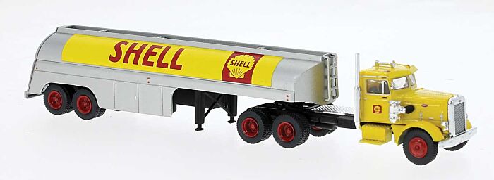 Brekina 1/87 HO Peterbilt 281 Tanker Shell 85762