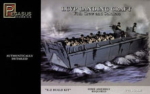 Load image into Gallery viewer, Pegasus 1/72 US LCVP Landing Craft w/ Crew and Soldiers 7650