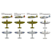 Load image into Gallery viewer, Platz 1/144 US P-47D Thunderbolt Razorback (2 kits in one box) PDR-11
