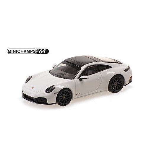 Minichamps 1/64 Porsche 911 (992.2) Carrera GTS 2025 White
