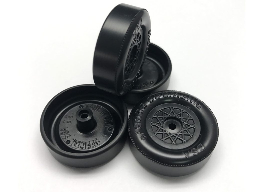 Derbyworx Pinewood Derby Pro Precision Stock Wheels DWXPS01