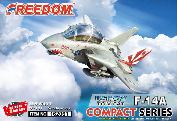 Freedom Compact Series US F-14A Tomcat VF-111 Sundowners (Limited