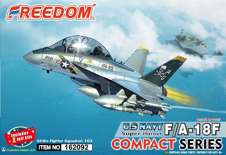 Freedom Compact Series US Navy F/A-18F Super Hornet VFA-103 Jolly Rogers 162092