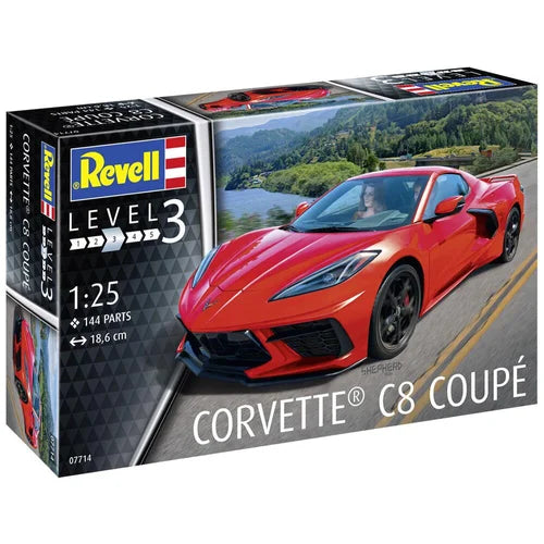 Revell 1/24 Chevrolet Corvette C8 Coupe 7714 – Burbank's House of