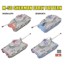 Load image into Gallery viewer, Ryefield Models 1/35 Israeli M50 Sherman Early Pattern Degem Aleph/Beth 5161