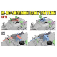 Load image into Gallery viewer, Ryefield Models 1/35 Israeli M50 Sherman Early Pattern Degem Aleph/Beth 5161
