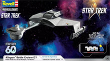 Load image into Gallery viewer, Revell Gift Set 1/600 Star Trek TOS Klingon Battle Cruiser D7 13601