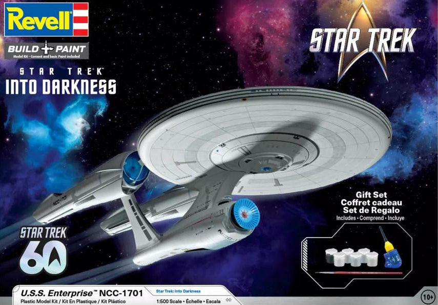 Revell Gift Set 1/500 Star Trek Into Darkness USS Enterprise NCC