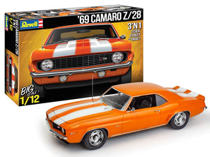 Revell 1/12 1969 Camaro Z/28  3 in 1 Stock, Street or Drag RMX2812 COMING SOON